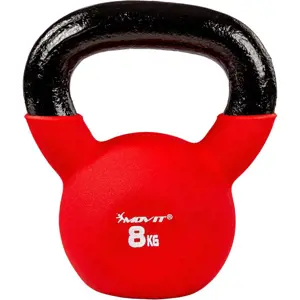 63642 MOVIT Kettlebell činka červená, 8 kg