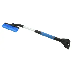 Compass 93261 Škrabka s košťátkem BLUE teleskopická skládací  55 - 80cm