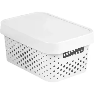 Curver Box INFINITY DOTS 4,5L - bílý