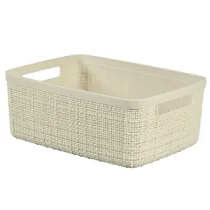 Curver Úložný box Jute S, 5 L, béžový