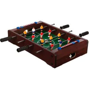 GamesPlanet® Mini stolní fotbálek, 51 x 31 x 8 cm, tmavá M40693