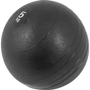 Produkt Gorilla Sports Slamball medicinbal, černý, 5 kg