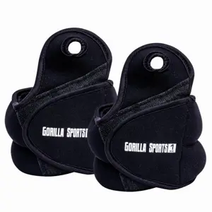 Gorilla Sports Zátěžové manžety 2 kg, 2 x 1 kg