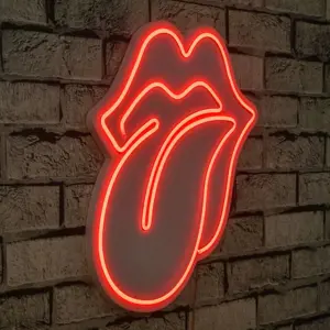 LED dekorace The Rolling Stones, 36 x 41 x 2 cm