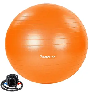 Produkt MOVIT Gymnastický míč s nožní pumpou, 55 cm, oranžový