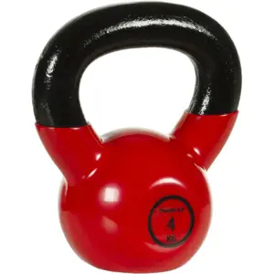 MOVIT Kettlebell 32898 Činka 4 kg s vinylovým potahem