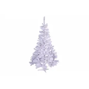 Produkt Nexos  32993 Umělý vánoční strom s třpytivým efektem - 120 cm, bílý