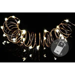 Produkt Nexos 42975 Vánoční světelný řetěz - MINI 10 LED - teple bílá