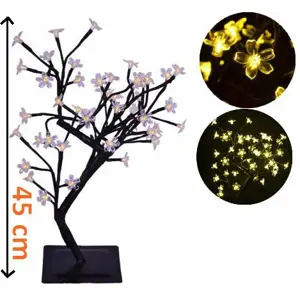 Produkt Nexos 5978 Dekorativní LED osvětlení - strom s kvítky, teple bílé