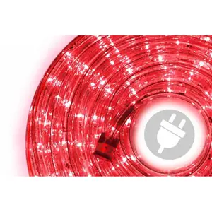 Produkt Nexos 824 LED světelný kabel 10 m - červená, 240 diod