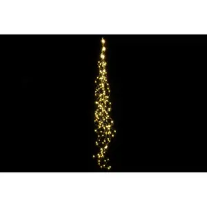 Nexos Vánoční dekorativní osvětlení – drátky - 200 LED teple bílé