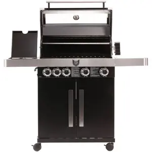 Plynový gril BBQ Chief 9.0, černá