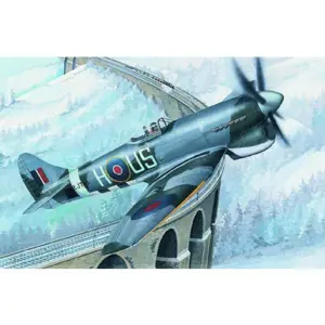 Směr Model Hawker Tempest MK.V HI TECH 14,2x17,3cm v krabici 25x14,5x4,5cm 1:72