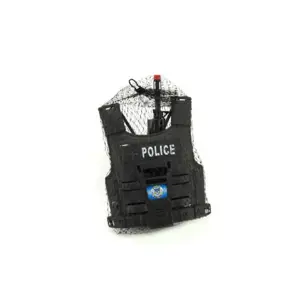 Produkt Teddies sada policejní pistole a přilba s doplňky plast 38 cm v síťce