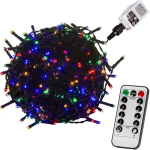 Produkt VOLTRONIC® 67228 Vánoční řetěz 40 m, 400 LED, barevný + ovladač