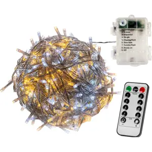 Produkt VOLTRONIC® 67403 Vánoční LED osvětlení -5 m,50 LED,teple/studeně bílé,baterie